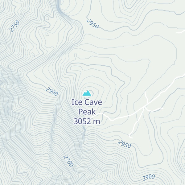 Map of Mosby Mountain