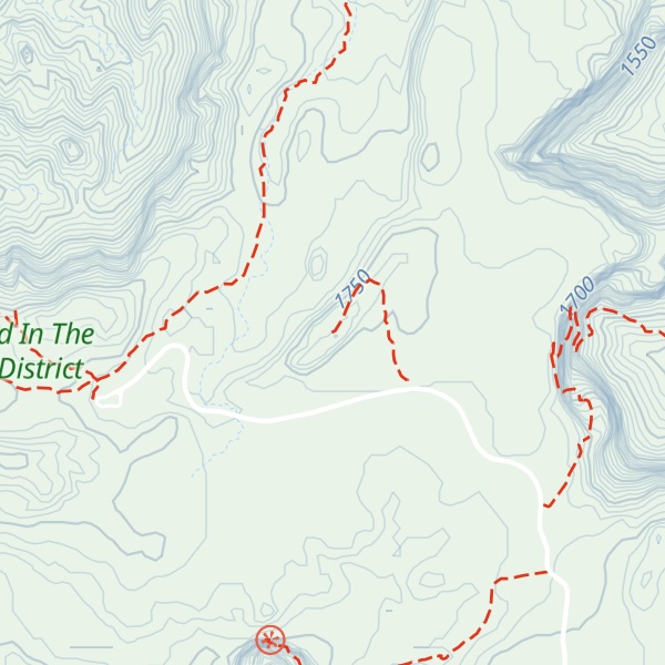 Map of Whale Rock