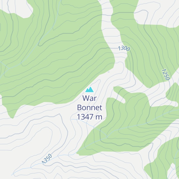 Map of War Bonnet