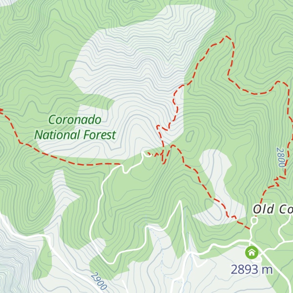 Map of Webb Peak