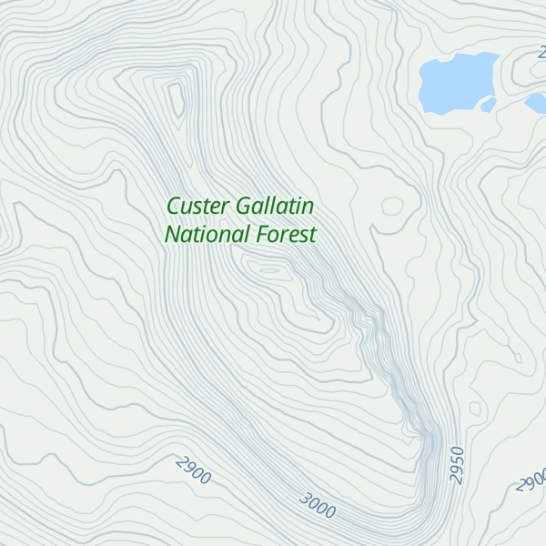Map of Sheep Mountain