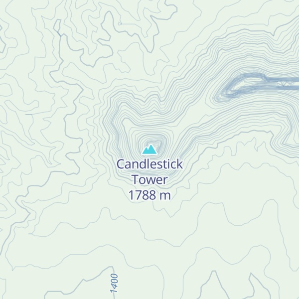 Map of Candlestick Tower