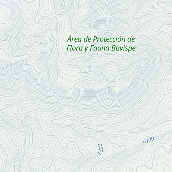 Map of Cerro La Ceja