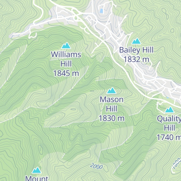 Map of Warren Hill