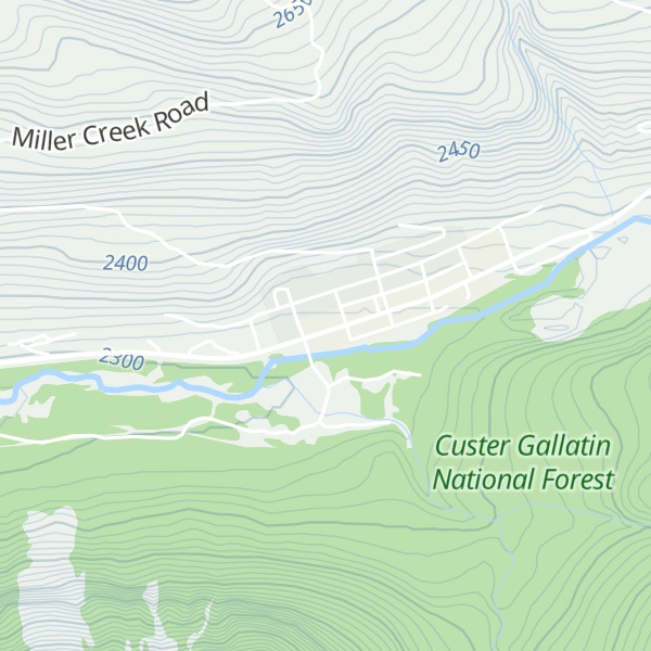 Map of Cooke City Chamber of Commerce