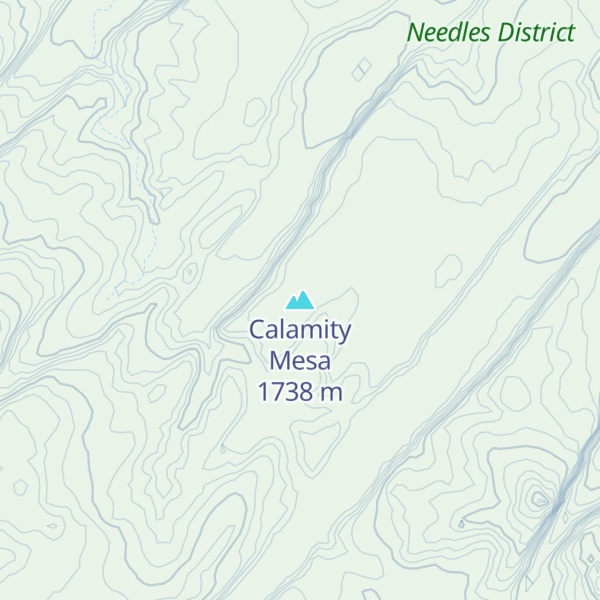 Map of Calamity Mesa