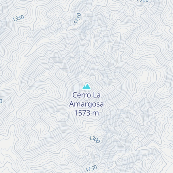 Map of Cerro La Amargosa