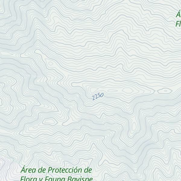 Map of Cerro El Pino