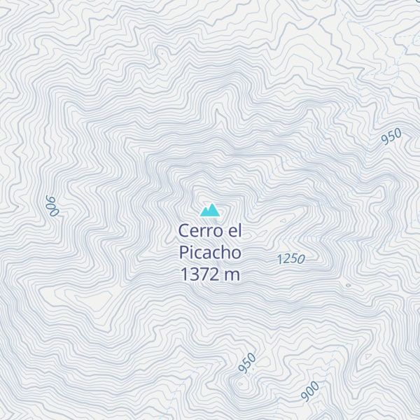 Map of Cerro el Picacho