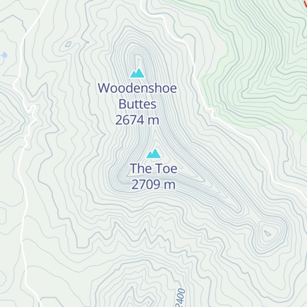 Map of The Toe