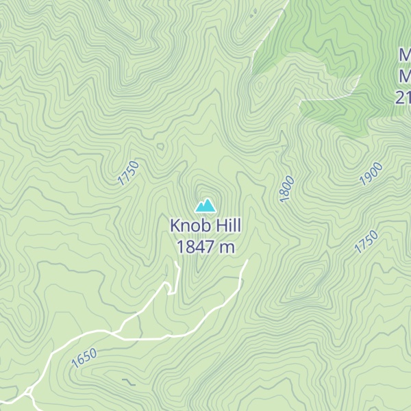 Map of Knob Hill