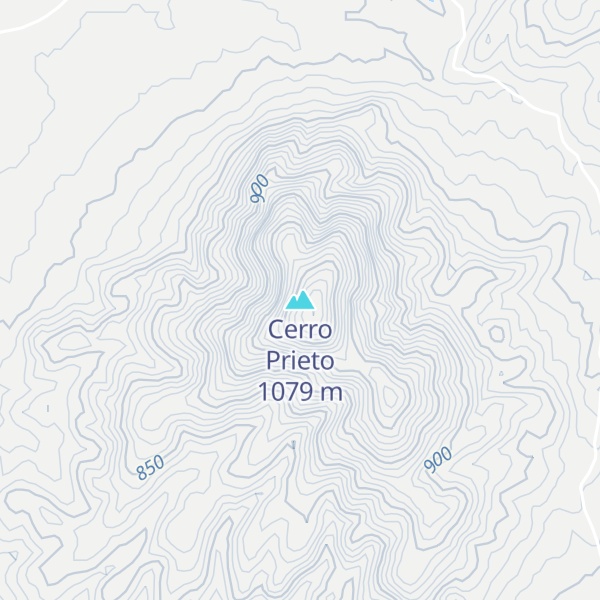 Map of Cerro Prieto
