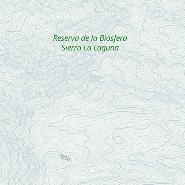 Map of Cerro el Candelero