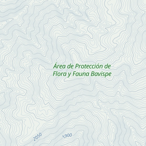 Map of Cerro La Hoya