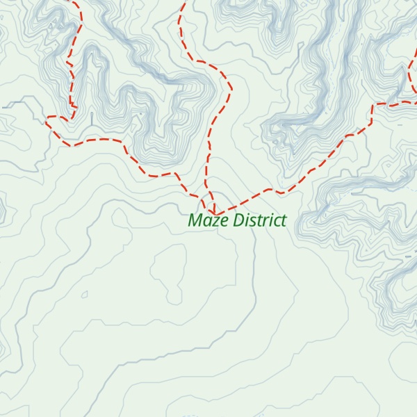 Map of Chimney Rock