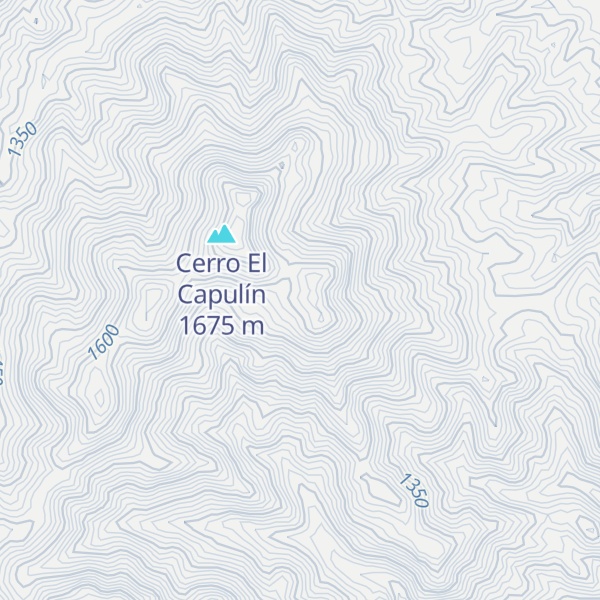 Map of Cerro La Ferrosa