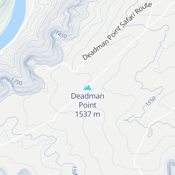 Map of Deadman Point