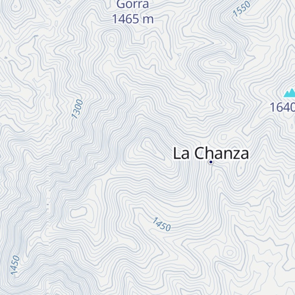 Map of Cerro La Tarantula