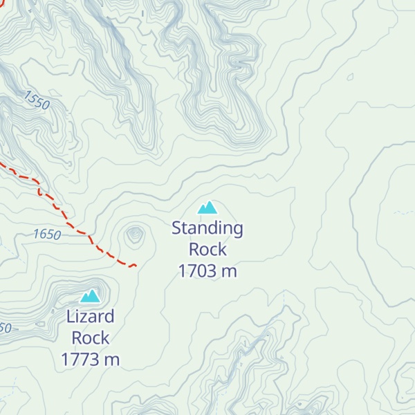 Map of Standing Rock