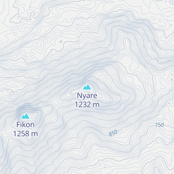 Map of Nyare