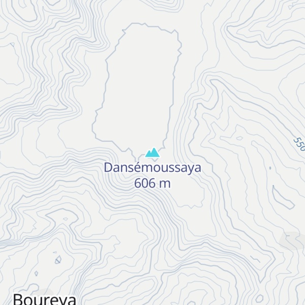 Map of Dansémoussaya