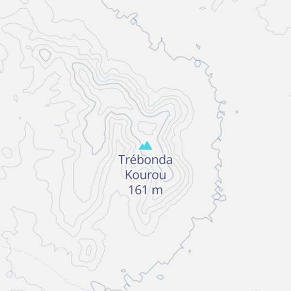 Map of Trébonda Kourou