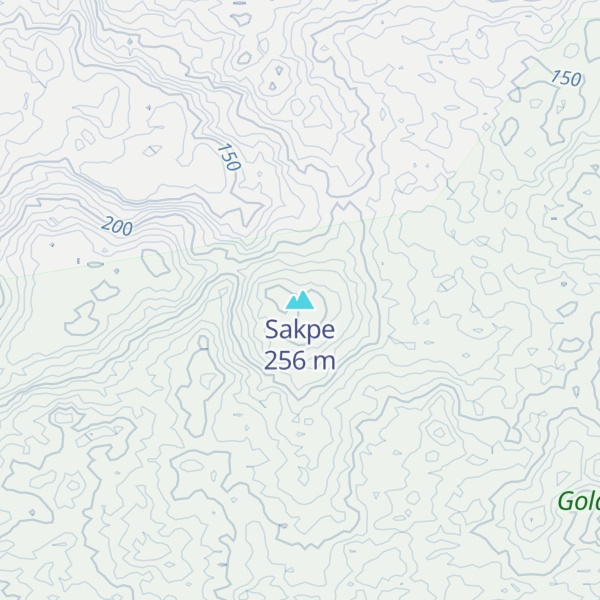 Map of Sakpe