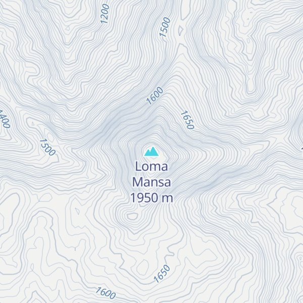 Map of Loma Mansa