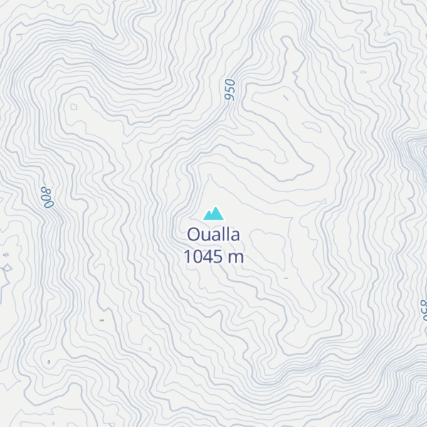 Map of Oualla