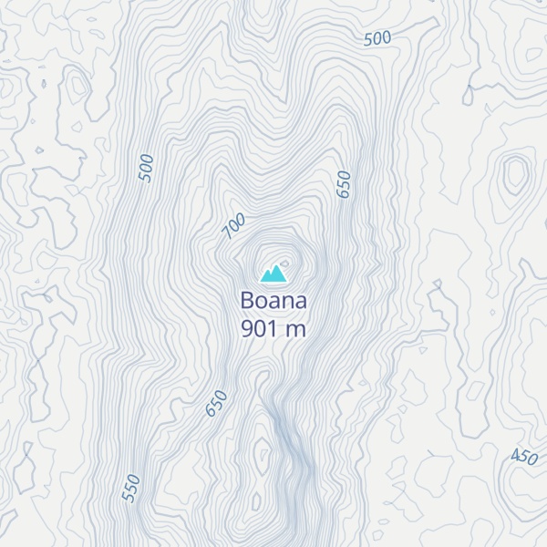 Map of Boana
