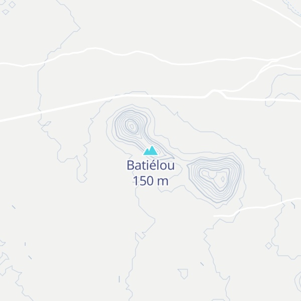 Map of Batiélou