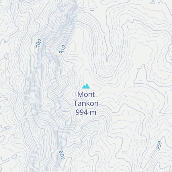 Map of Mont Tankon