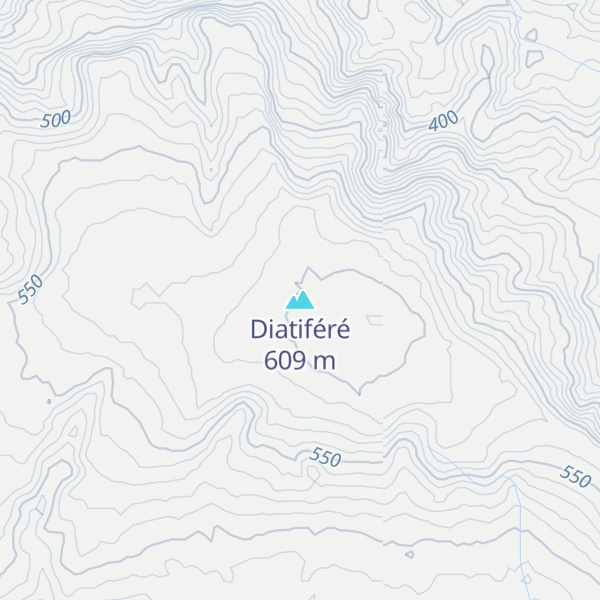 Map of Diatiféré