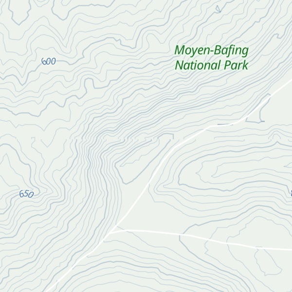 Map of Bowal Sangan