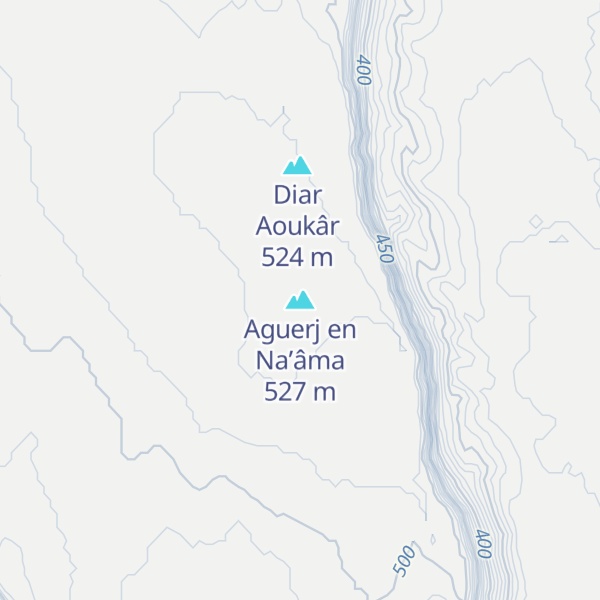 Map of Aguerj en Na’âma