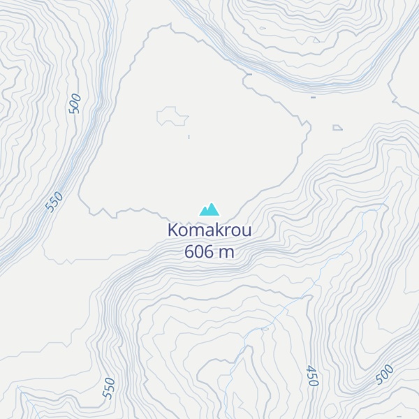 Map of Komakrou