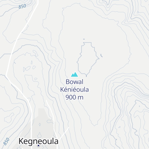 Map of Bowal Kéniéoula