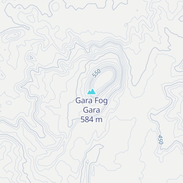 Map of Gara Fog Gara