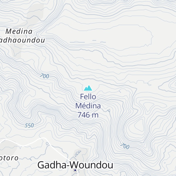 Map of Fello Médina