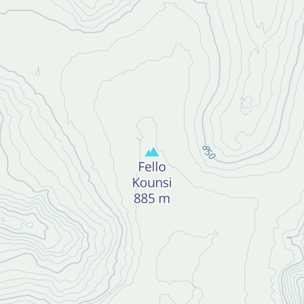 Map of Fello Kounsi
