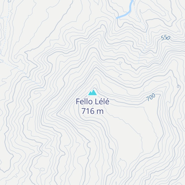Map of Fello Lélé