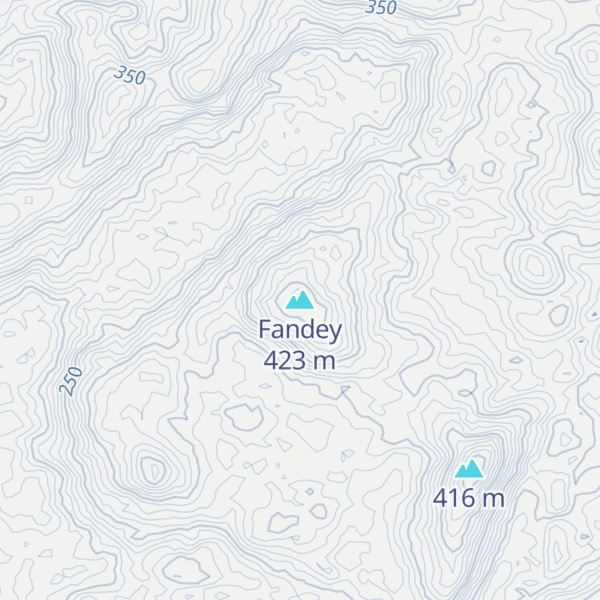 Map of Fandey