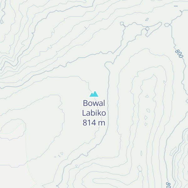 Map of Bowal Labiko