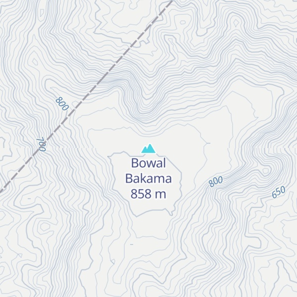 Map of Bowal Bakama