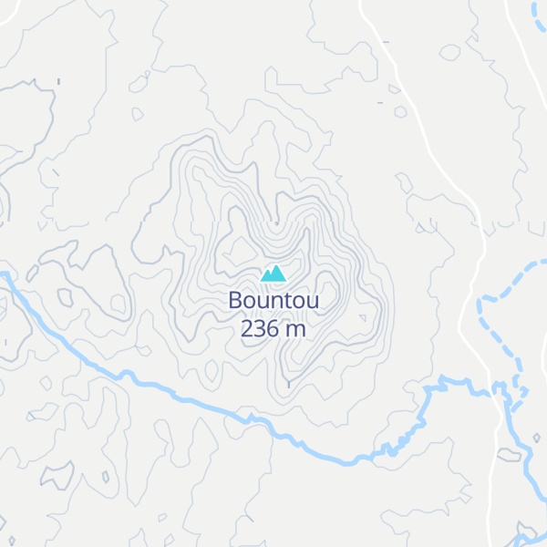 Map of Bountou