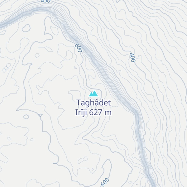 Map of Taghâdet Irîji