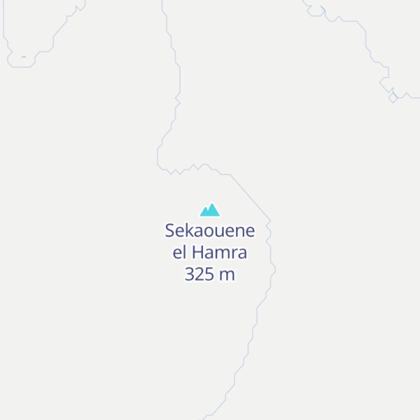 Map of Sekaouene el Hamra