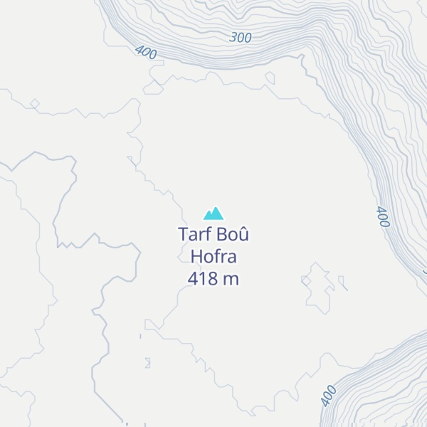 Map of Tarf Boû Hofra