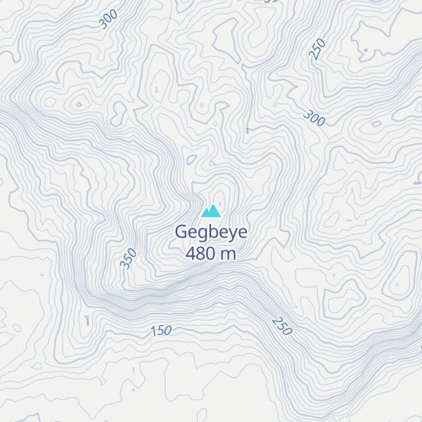Map of Gegbeye
