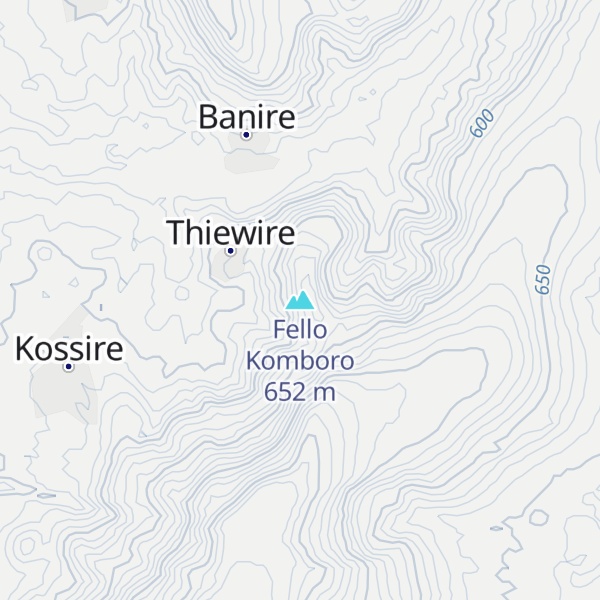 Map of Fello Komboro